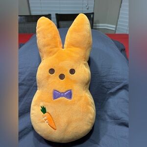 Peeps Easter 13” Orange Bunny Plush
